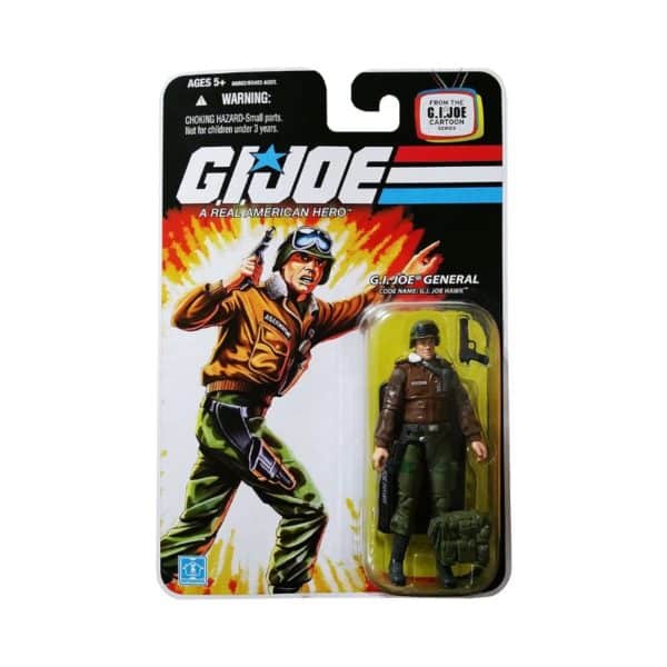 Gi Joe Hawk General 25th Anniversary Cartoon Series 3.75