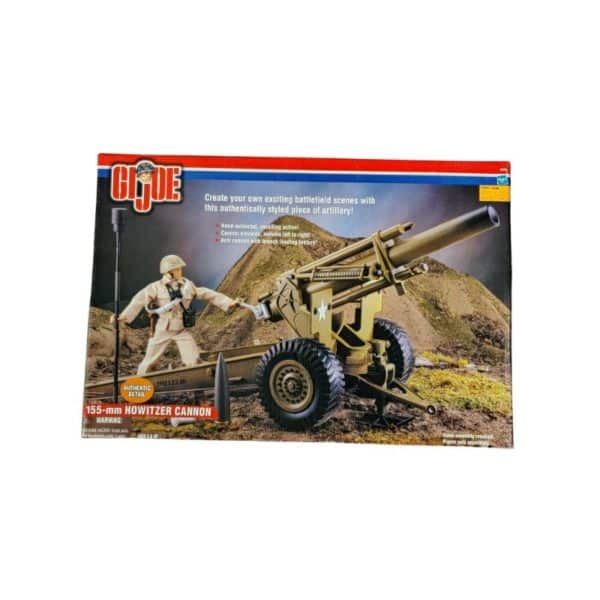 Gi Joe Howitzer Cannon 155 MM 12 Inch