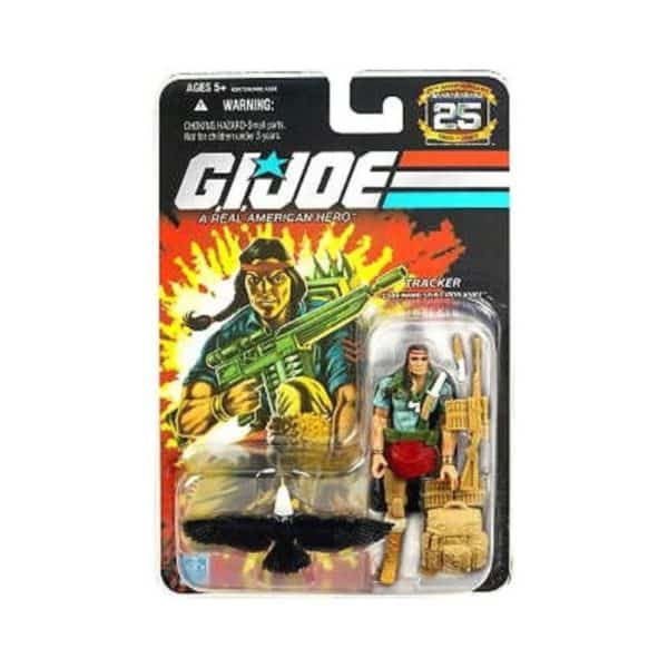 Gi Joe Spirit Iron Knife Tracker 25th Anniversary Hasbro 3.75